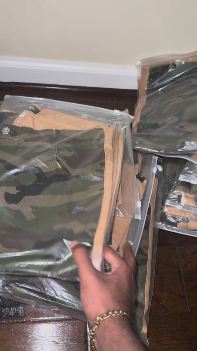 Dual-Tone Camo Jorts